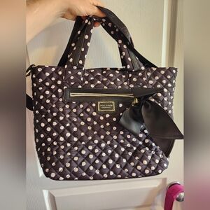 Fun  Zipper Polka Dot Tote